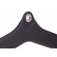 Ручка для тяги EasyFit с широким хватом, Размер 61х12х10 см, Сталь, Полиуретан (PU), Черный