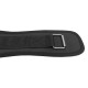 Тяжелоатлетический пояс EasyFit Loins Protector, XS (50-65 см), Oxford/EVA/флис/сталь, черный