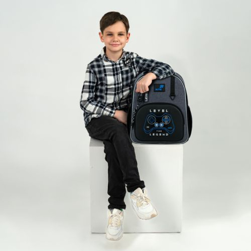 Рюкзак Kite Education каркасний 556 Level UP