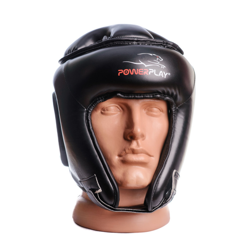 Боксерський шолом турнірний PowerPlay 3045 Чорний S