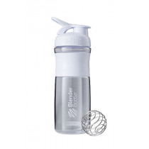 Шейкер спортивний (пляшка) BlenderBottle SportMixer Flip 28oz/820ml White Шейкер спортивний (пляшка) BlenderBottle SportMixer Flip 28oz/820ml White