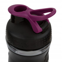 Шейкер спортивний (пляшка) BlenderBottle SportMixer Flip 20oz/590ml Black/Plum Шейкер спортивний (пляшка) BlenderBottle SportMixer Flip 20oz/590ml Black/Plum