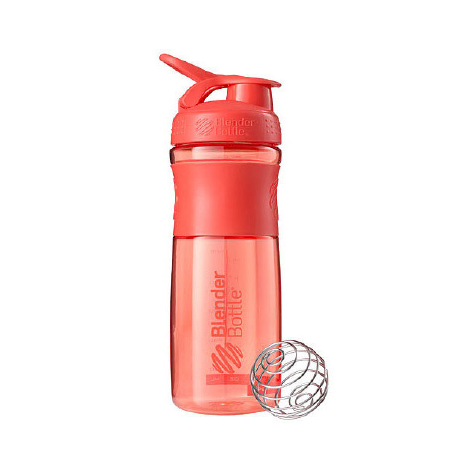 Шейкер спортивний (пляшка) BlenderBottle SportMixer Flip 28oz/820ml Coral