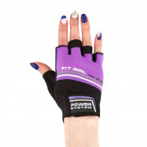 Рукавички для фітнесу Power System PS-2920 Fit Girl Evo Purple S Рукавички для фітнесу Power System PS-2920 Fit Girl Evo Purple S