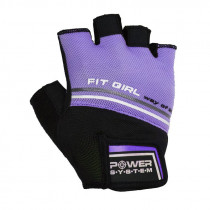 Рукавички для фітнесу Power System PS-2920 Fit Girl Evo Purple S Рукавички для фітнесу Power System PS-2920 Fit Girl Evo Purple S