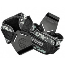 Гаки для тяги на зап'ястя Power System PS-3370 Hooks Camo Black/Grey L Гаки для тяги на зап'ястя Power System PS-3370 Hooks Camo Black/Grey L