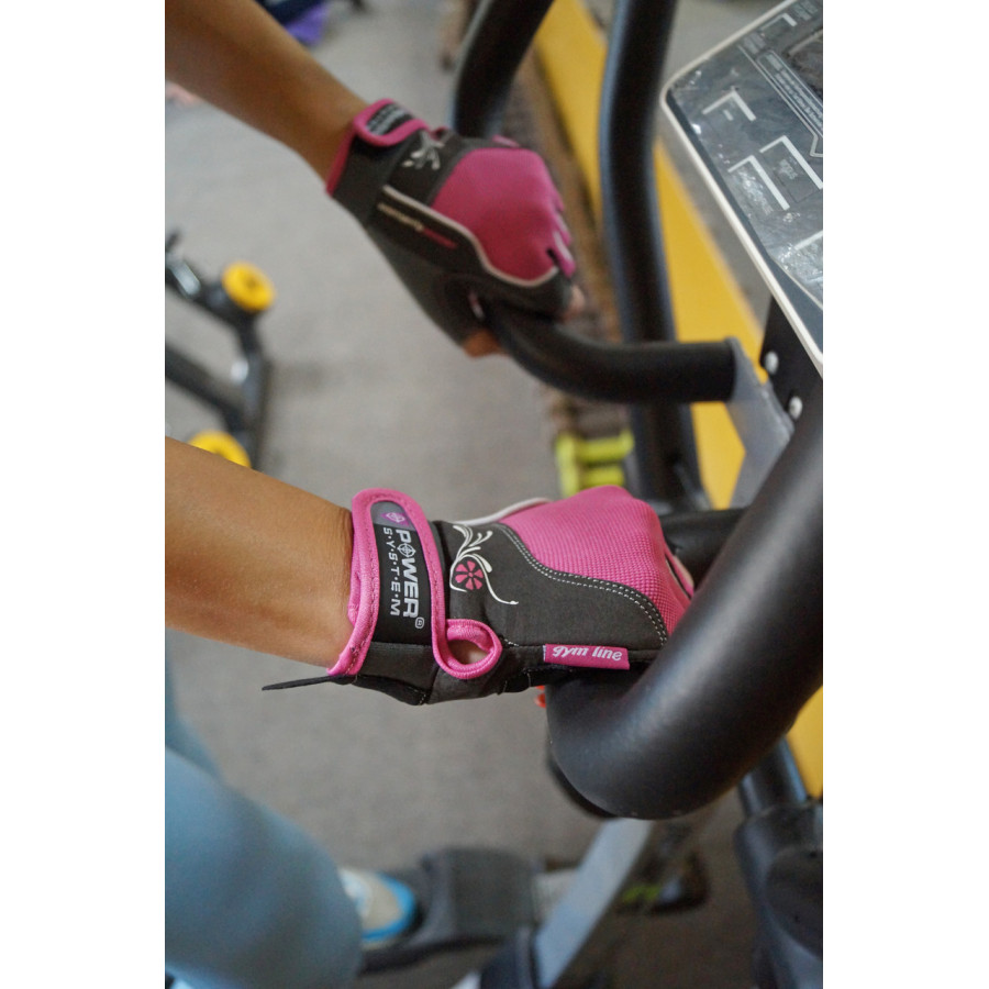 Рукавички для фітнесу Power System PS-2570 Woman’s Power жіночі Pink S