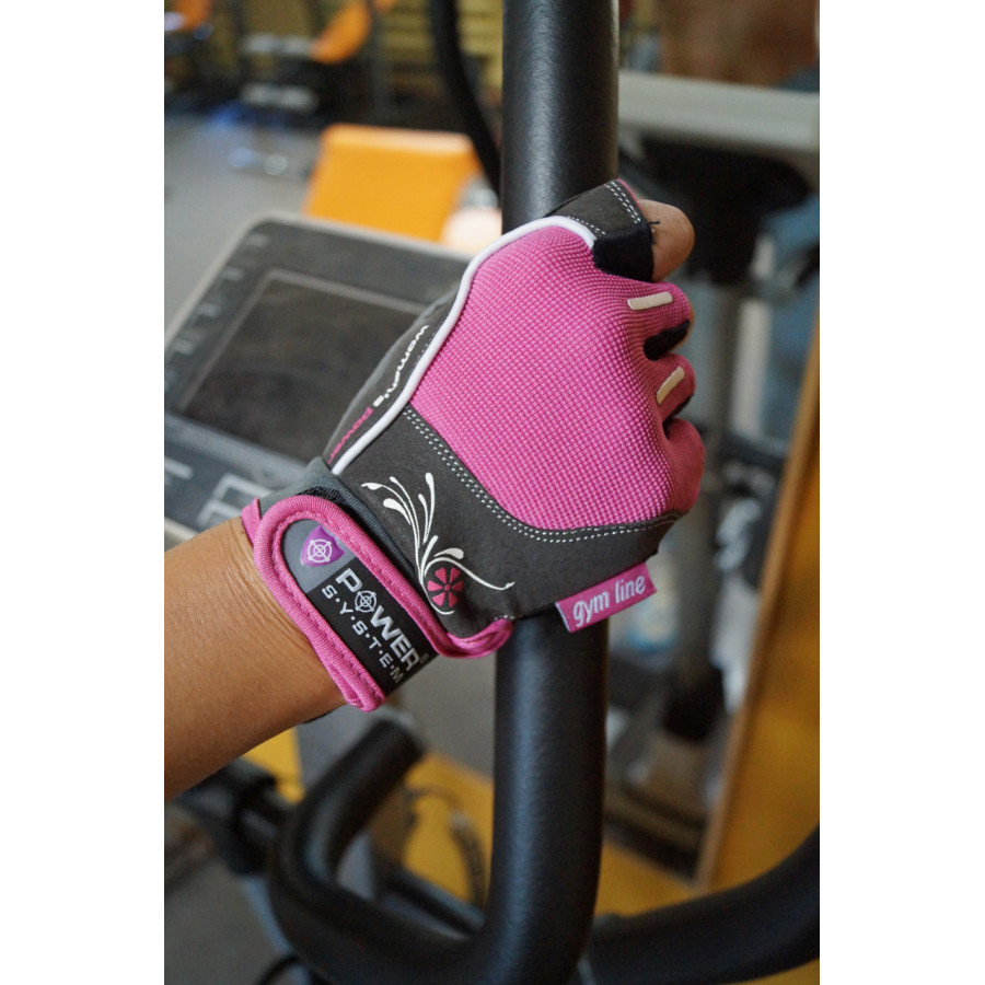 Рукавички для фітнесу Power System PS-2570 Woman’s Power жіночі Pink S