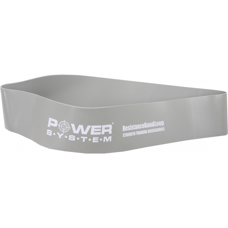 Резинка для фітнесу Power System PS-4063 Flex Loop Strong Grey (опір 23кг.)