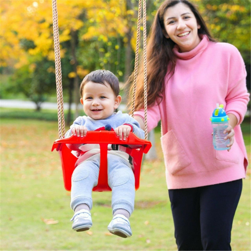 Пластиковые качели детские WCG RONA для детской площадки