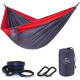Нейлоновий гамак TOURING Червоний з чорним XXL 300х200 WCG