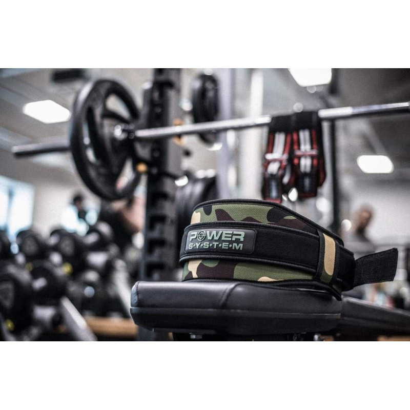 Пояс для важкої атлетики Power System PS-3220 Predator неопреновий Камуфляж XL