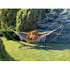 Одномісний гамак BALI XL веселка 200х100 WCG