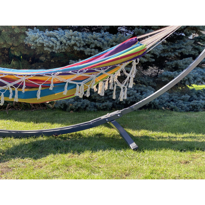 Одномісний гамак BALI XL веселка 200х100 WCG