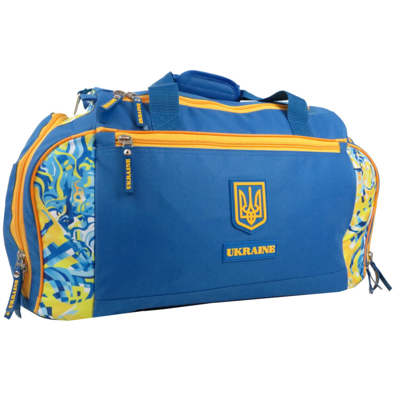 Дорожная сумка Kharbel голубая на 45л