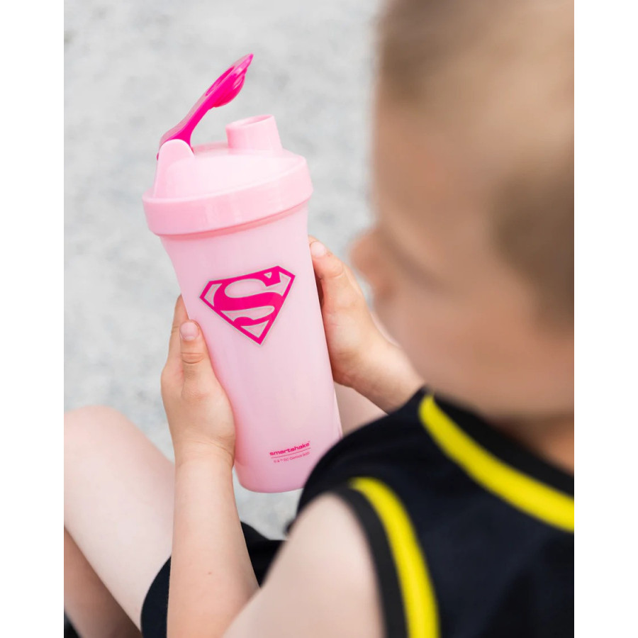 Шейкер спортивний SmartShake Lite 800ml DC Supergirl