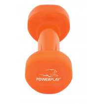 Гантель вінілова PowerPlay 4125 Achilles 4 кг. Помаранчева (1шт.) Гантель вінілова PowerPlay 4125 Achilles 4 кг. Помаранчева (1шт.)