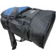 Рюкзак туристичний 40L Caslon чорний із синім