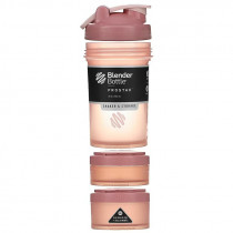 Шейкер спортивний BlenderBottle ProStak 22oz/650ml с 2-мя контейнерами Rose_Pink Шейкер спортивний BlenderBottle ProStak 22oz/650ml с 2-мя контейнерами Rose_Pink
