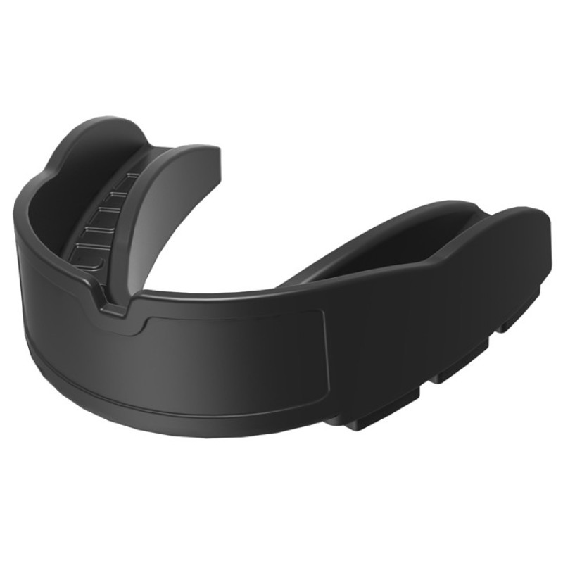 Капа MAKURA Kyro Pro Strapless, Доросла (вік 11+) Black , Посадка: BOIL & BITE™ (формується у гарячій воді), Термопластик, Чорний