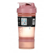 Шейкер спортивний BlenderBottle ProStak 22oz/650ml с 2-мя контейнерами Rose_Pink Шейкер спортивний BlenderBottle ProStak 22oz/650ml с 2-мя контейнерами Rose_Pink