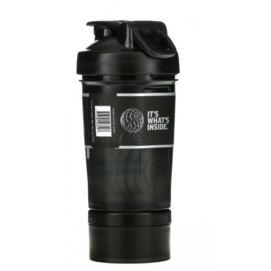 Шейкер спортивний BlenderBottle ProStak 22oz/650ml з 2-ма контейнерами Black