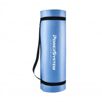 Килимок для йоги та фітнесу Power System PS-4017 NBR Fitness Yoga Mat Plus Blue (180х61х1) Килимок для йоги та фітнесу Power System PS-4017 NBR Fitness Yoga Mat Plus Blue (180х61х1)
