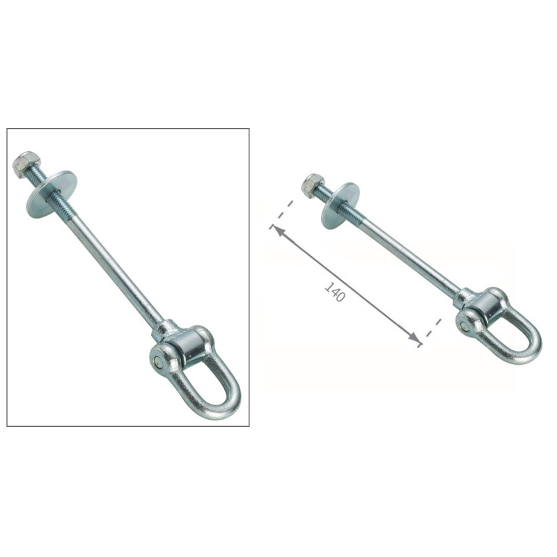 Подвес-карабин, крюк для подвешивания WCG M12x140