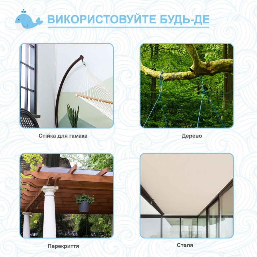 Детское подвесное кресло WCG пингвин