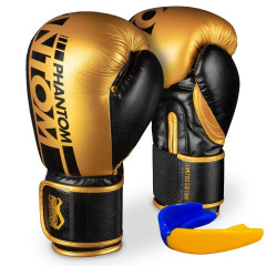 Боксерские перчатки Phantom APEX Elastic Gold 14 унций