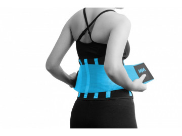 Пояс компресійний MadMax MFA-277 Slimming belt Black/turquoise S
