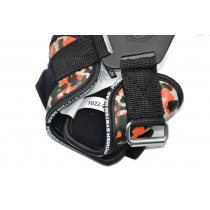 Гаки для тяги на зап'ястя Power System PS-3370 Hooks Camo Black/Red L Гаки для тяги на зап'ястя Power System PS-3370 Hooks Camo Black/Red L
