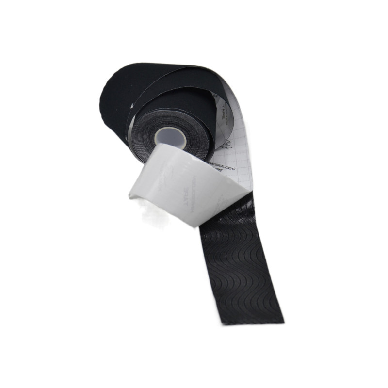 Кінезіологічний тейп PowerPlay 4315 Чорний 5cм*5м