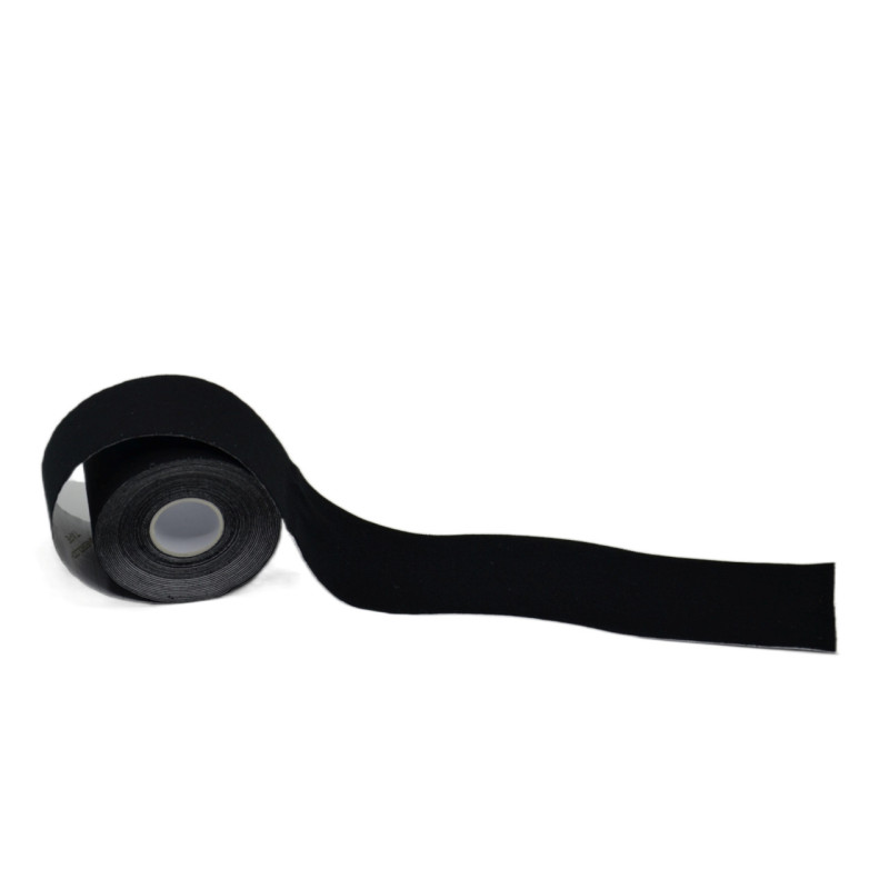 Кінезіологічний тейп PowerPlay 4315 Чорний 5cм*5м