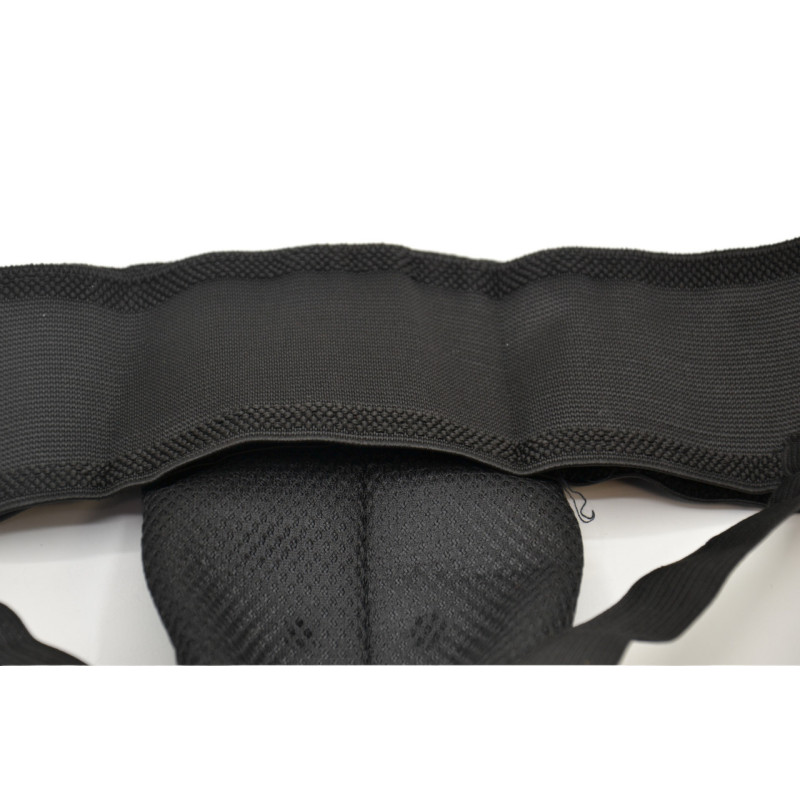 Захист паху PowerPlay 3029, Розмір S, Бавовна, Спандекс, Пластикова мушля, Чорний