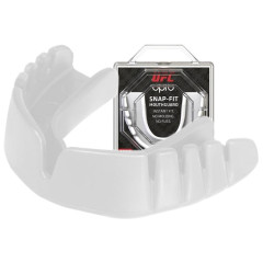 Капа боксерская OPRO Snap-Fit UFC Hologram White (арт.002257002)