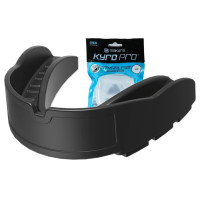 Капа MAKURA Kyro Pro Strapless, Взрослая (возраст 11+) Black , Посадка: BOIL & BITE™ (формируется в горячей воде), Термопластик, Черный