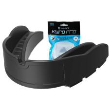 Капа MAKURA Kyro Pro Strapless, Взрослая (возраст 11+) Black , Посадка: BOIL & BITE™ (формируется в горячей воде), Термопластик, Черный