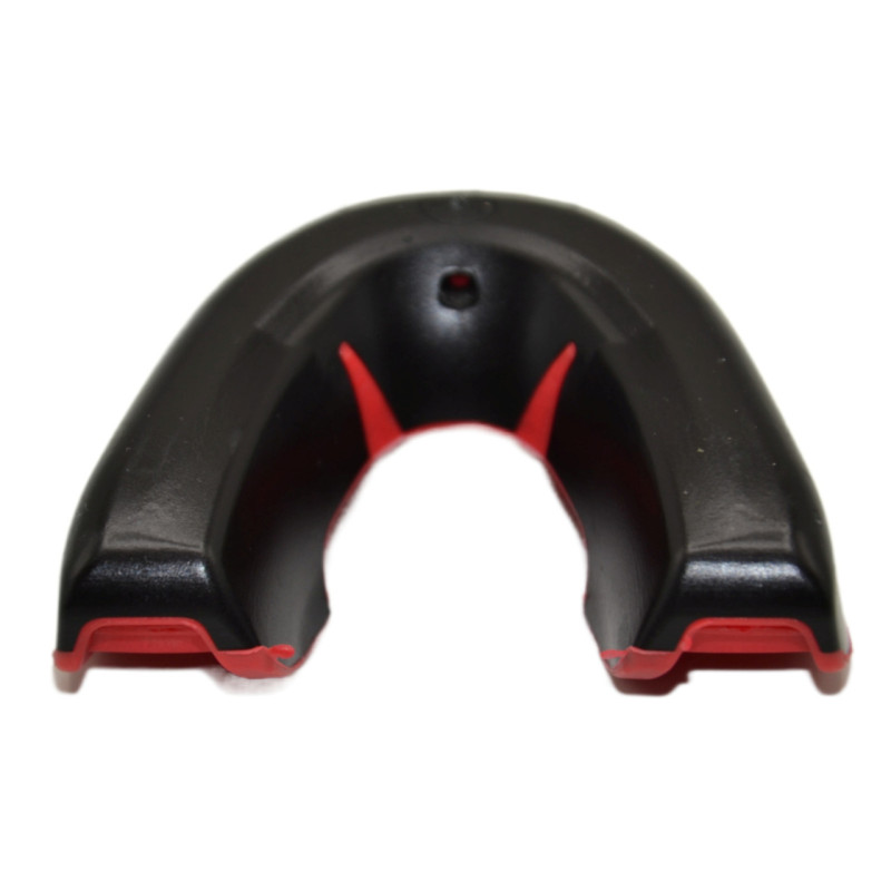 Капа боксерская OPRO Silver UFC Hologram Black/Red (арт.002259002)