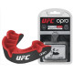 Капа боксерская OPRO Silver UFC Hologram Black/Red (арт.002259002)