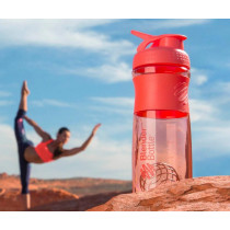 Шейкер спортивний (пляшка) BlenderBottle SportMixer Flip 28oz/820ml Coral Шейкер спортивний (пляшка) BlenderBottle SportMixer Flip 28oz/820ml Coral