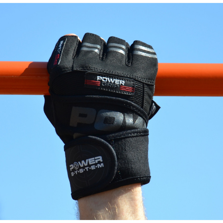 Рукавички для фітнесу Power System PS-2800 Power Grip Black L