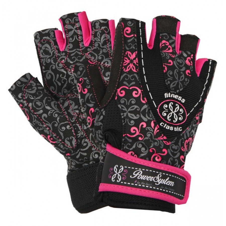 Рукавички для фітнесу Power System PS-2910 Classy Жіночі Pink S