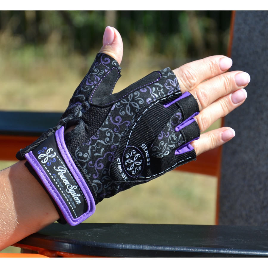 Рукавички для фітнесу Power System PS-2910 Classy Жіночі Purple S