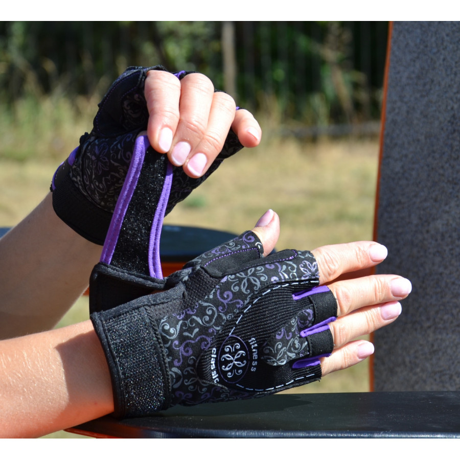 Рукавички для фітнесу Power System PS-2910 Classy Жіночі Purple S
