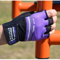 Рукавички для фітнесу Power System PS-2920 Fit Girl Evo Purple S Рукавички для фітнесу Power System PS-2920 Fit Girl Evo Purple S