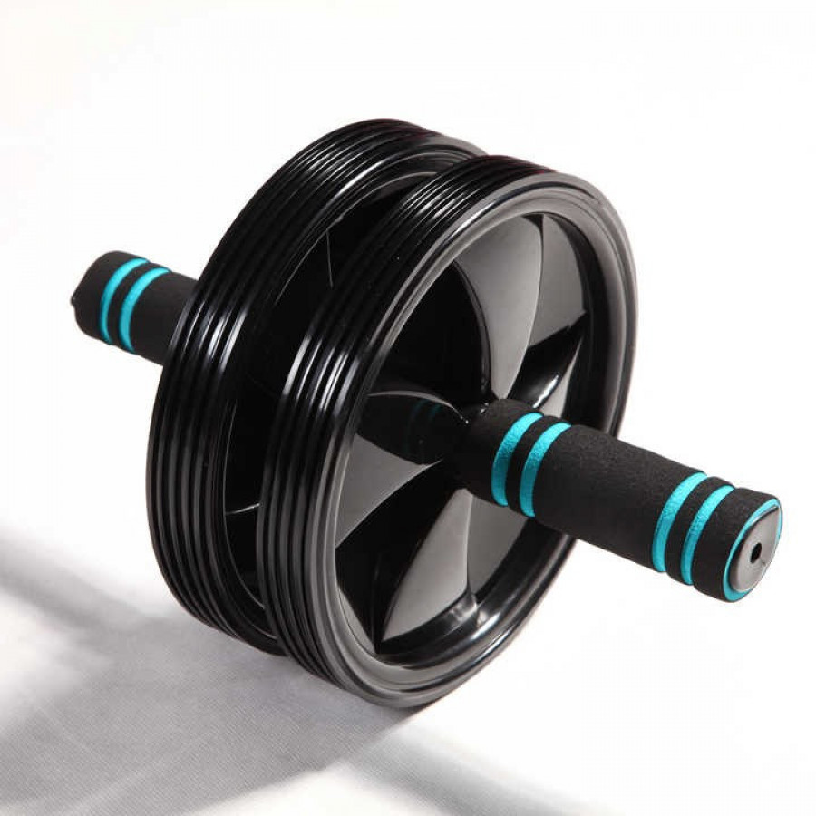 Колесо для пресса U-Powex Ab с ковриком (диаметр 18,5 см.) Черное