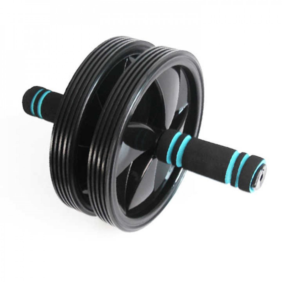 Колесо для пресса U-Powex Ab с ковриком (диаметр 18,5 см.) Черное
