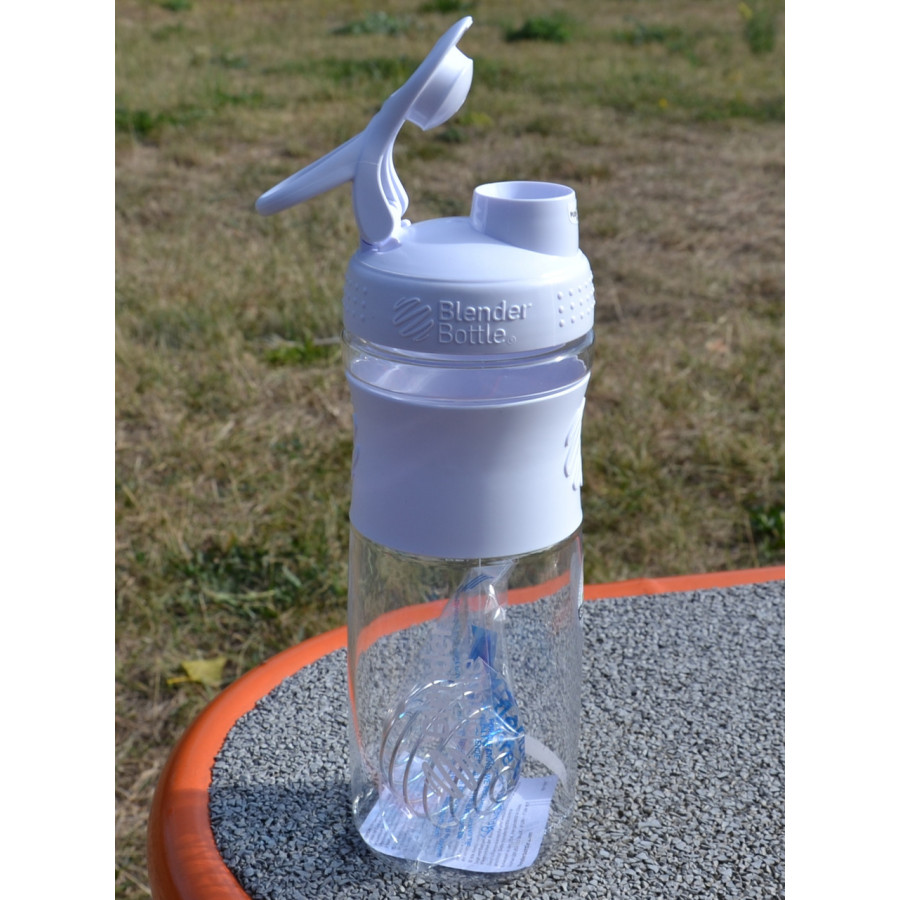 Шейкер спортивний (пляшка) BlenderBottle SportMixer Flip 28oz/820ml White