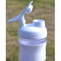 Шейкер спортивний (пляшка) BlenderBottle SportMixer Flip 28oz/820ml White Шейкер спортивний (пляшка) BlenderBottle SportMixer Flip 28oz/820ml White